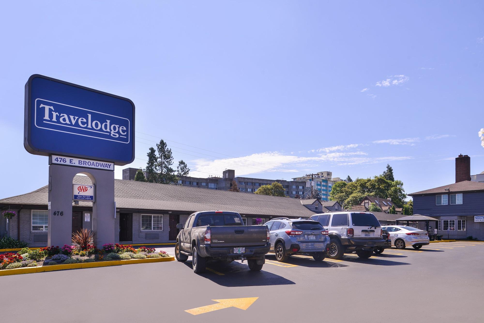 Travelodge By Wyndham Eugene Downtown/University Of Oregon Exterior foto